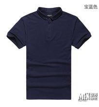 Load image into Gallery viewer, 2017 New Men Mandarin Collar Short Sleeve Cotton Casual Polo Shirt Men Fashion Summer Breathable Polos Mens Designer Polo Shirts