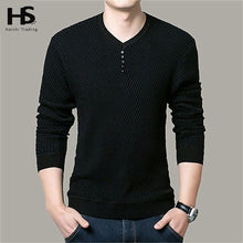 Load image into Gallery viewer, COODRONY Sweater Men Casual V-Neck Pullover Men Autumn Slim Fit Long Sleeve Shirt Mens Sweaters Knitted Cashmere Wool Pull Homme