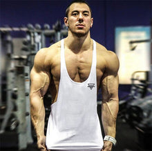 Load image into Gallery viewer, New Bodybuilding Stringer Tank Top Men Fitness Clothing Gyms Shirt Brand Muscle vest Workout Cotton Regatas Masculino