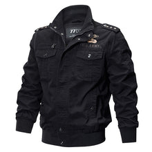 Load image into Gallery viewer, 77City Killer Autumn Winter Military Tactical Jacket Men Plus Size 5XL 6XL Cotton Bomber Jackets Cargo Flight Jacket Outwear