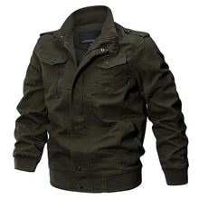 Load image into Gallery viewer, 77City Killer Autumn Winter Military Tactical Jacket Men Plus Size 5XL 6XL Cotton Bomber Jackets Cargo Flight Jacket Outwear