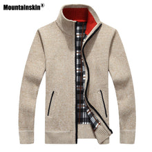 Load image into Gallery viewer, Mountainskin New Men&#39;s Sweaters Autumn Winter Warm Pullover Thick Cardigan Coats Mens Brand Clothing Male Casual Knitwear SA582