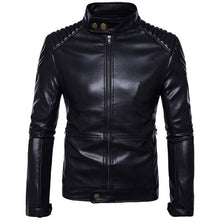 Load image into Gallery viewer, New Brand Jacket Punk Multi Design Style Motorcycle Biker Leather Jacket Men Fashion Skull Leather Coats Male Bomber Jacket 5XL