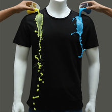 Load image into Gallery viewer, Nano Technology Tshirt Breathable Simple Clean Hydrophobic Waterproof Mens T Shirt O-neck Fitness Quick Dry T-shirt Tops Tees