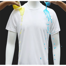 Load image into Gallery viewer, Nano Technology Tshirt Breathable Simple Clean Hydrophobic Waterproof Mens T Shirt O-neck Fitness Quick Dry T-shirt Tops Tees