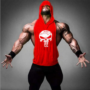 Brand Clothing Fitness Punisher Tank Top Men Stringer Golde Bodybuilding Muscle Shirt Training Vest Gyms Undershirt Singlets