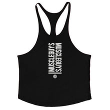 Load image into Gallery viewer, Brand Gyms Clothing Singlet Y Back Tank Top Men Fitness Stringer Vest Canotta Bodybuilding Sleeveless shirt Muscle Tanktop