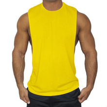 Load image into Gallery viewer, Muscleguys Mens Casual Loose Fitness Tank Tops For Male Summer Open side Sleeveless Active Muscle Shirts Vest Undershirts