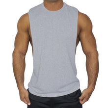 Load image into Gallery viewer, Muscleguys Mens Casual Loose Fitness Tank Tops For Male Summer Open side Sleeveless Active Muscle Shirts Vest Undershirts