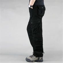 Load image into Gallery viewer, Fashion Military Style Men&#39;s Cargo Pants Casual Multi Pockets Tactical Military Pants Spring Cotton Army Trousers Men 8 Pockets