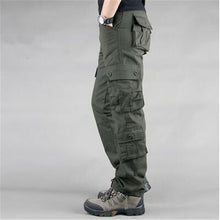 Load image into Gallery viewer, Fashion Military Style Men&#39;s Cargo Pants Casual Multi Pockets Tactical Military Pants Spring Cotton Army Trousers Men 8 Pockets