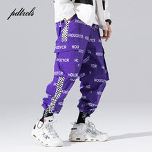 Load image into Gallery viewer, New Arrival Harajuku Japanese Style Letter Printed Fashionable Men&#39;s Jogger Trousers Hip Hop Autumn Casual Male Harem Pants