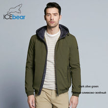 Load image into Gallery viewer, ICEbear 2019 new men&#39;s windproof thermal jacket spring casual man cotton padded classic color matching fashion jacket MWC18011D