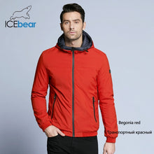 Load image into Gallery viewer, ICEbear 2019 new men&#39;s windproof thermal jacket spring casual man cotton padded classic color matching fashion jacket MWC18011D