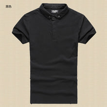 Load image into Gallery viewer, New Men&#39;s MIX Brand Polo Shirt For Men Polos Men Cotton Short Sleeve shirt Solid Polo Shirt Casual Breathable Sportswear PL003-2