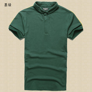 New Men's MIX Brand Polo Shirt For Men Polos Men Cotton Short Sleeve shirt Solid Polo Shirt Casual Breathable Sportswear PL003-2