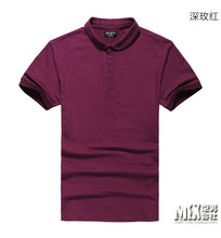 Load image into Gallery viewer, New Men&#39;s MIX Brand Polo Shirt For Men Polos Men Cotton Short Sleeve shirt Solid Polo Shirt Casual Breathable Sportswear PL003-2