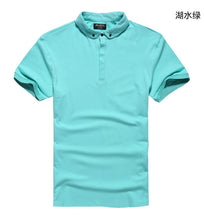 Load image into Gallery viewer, New Men&#39;s MIX Brand Polo Shirt For Men Polos Men Cotton Short Sleeve shirt Solid Polo Shirt Casual Breathable Sportswear PL003-2