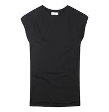 Load image into Gallery viewer, men&#39;s sleeveless knitwear sleeveless undershirt wide shoulder vest bodybuilding tank top men cotton summer new T4364