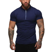 Load image into Gallery viewer, 2019 Brand Clothing New Men Polo Shirts Men Business Casual Solid Male Polo Shirt Short Sleeve Breathable Polo Shirts