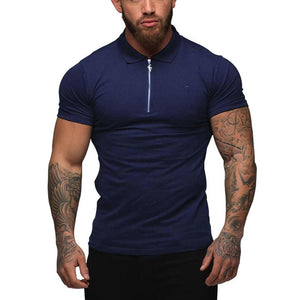 2019 Brand Clothing New Men Polo Shirts Men Business Casual Solid Male Polo Shirt Short Sleeve Breathable Polo Shirts