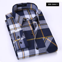 Load image into Gallery viewer, Plaid Shirt 2019 New Autumn Winter Flannel Red Checkered Shirt Men Shirts Long Sleeve Chemise Homme Cotton Male Check Shirts