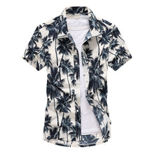 Load image into Gallery viewer, Mens Summer Beach Hawaiian Shirt 2018 Brand Short Sleeve Plus Size Floral Shirts Men Casual Holiday Vacation Clothing Camisas