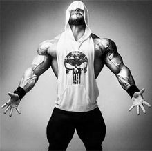 Load image into Gallery viewer, Skull Bodybuilding Stringer Tank Tops men Gyms Stringer Shirt Fitness Tank Top Men Gyms Clothing Cotton Vest hoodies