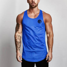 Load image into Gallery viewer, New Brand Clothing Summer Singlets Mens Tank Tops Shirt,Bodybuilding Equipment Fitness Men&#39;s Mesh Stringer Tanktop Vest