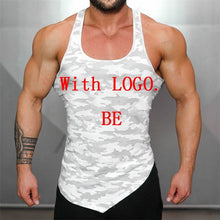 Load image into Gallery viewer, Fitness Men Tank Top Army Camo Camouflage Mens Bodybuilding Stringers Tank Tops Singlet Brand Clothing Sleeveless Shirt