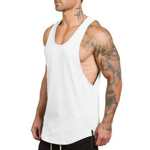 Load image into Gallery viewer, Brand gyms clothing Brand singlet canotte bodybuilding stringer tank top men fitness shirt muscle guys sleeveless vest Tanktop