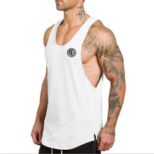 Load image into Gallery viewer, Brand gyms clothing Brand singlet canotte bodybuilding stringer tank top men fitness shirt muscle guys sleeveless vest Tanktop