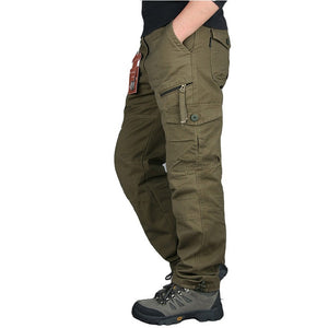 2019 Spring Autumn Mens Army Pants Straight Long Men Trousers Casual Streetwe tactical Pants Men Plus Size Pantalon Cargo Homme