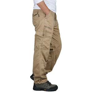 2019 Spring Autumn Mens Army Pants Straight Long Men Trousers Casual Streetwe tactical Pants Men Plus Size Pantalon Cargo Homme