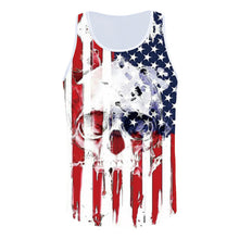 Load image into Gallery viewer, Skull Printing Bodybuilding Stringer Tank Tops men Gyms Stringer Shirt Fitness Tank Top Men Gyms Clothing Cotton Vest Shipping