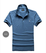 Load image into Gallery viewer, Men&#39;s Polo Shirt High Quality Solid Men Cotton Short Sleeve shirt Brands Summer polo Shirts Men 3XL