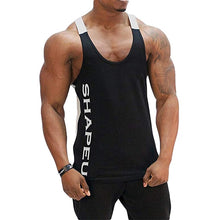 Load image into Gallery viewer, Men&#39;s Muscle Sleeveless Tank Top Tee Shirt Breathable Bodybuilding Sport Fitness Vest gym vest fitness men workout Singlet Shirt