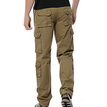 Load image into Gallery viewer, 2019 Autumn mens cargo pants army tactical pants male Multi-pocket Outwear Straight trousers military pant men pantalon homme 46