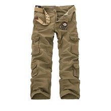 Load image into Gallery viewer, 2019 Autumn mens cargo pants army tactical pants male Multi-pocket Outwear Straight trousers military pant men pantalon homme 46