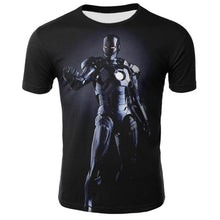 Load image into Gallery viewer, 2018 Marvel Avengers 3 Iron Man 3D Print T-shirt Men/Women Superhero T shirt fitness Clothing Man&#39;s Tops Tee