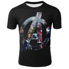 Load image into Gallery viewer, 2018 Marvel Avengers 3 Iron Man 3D Print T-shirt Men/Women Superhero T shirt fitness Clothing Man&#39;s Tops Tee