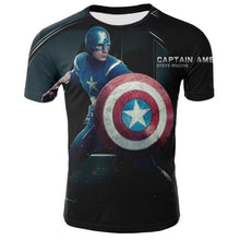 Load image into Gallery viewer, 2018 Marvel Avengers 3 Iron Man 3D Print T-shirt Men/Women Superhero T shirt fitness Clothing Man&#39;s Tops Tee