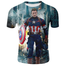 Load image into Gallery viewer, 2018 Marvel Avengers 3 Iron Man 3D Print T-shirt Men/Women Superhero T shirt fitness Clothing Man&#39;s Tops Tee