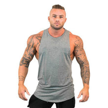 Load image into Gallery viewer, Skull Bodybuilding Stringer Tank Tops men Gyms Stringer Shirt Fitness Tank Top Men Gyms Clothing Cotton Vest hoodies