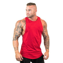 Load image into Gallery viewer, Skull Bodybuilding Stringer Tank Tops men Gyms Stringer Shirt Fitness Tank Top Men Gyms Clothing Cotton Vest hoodies