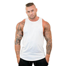 Load image into Gallery viewer, Skull Bodybuilding Stringer Tank Tops men Gyms Stringer Shirt Fitness Tank Top Men Gyms Clothing Cotton Vest hoodies