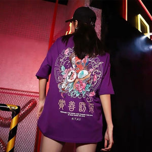 T shirt men high street personalized t-shirt hip hop t-shirt men women couple summer blouse 2019 casual loose tshirt streetwear