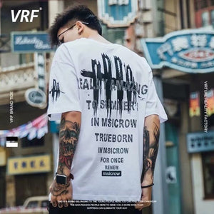 T shirt men high street personalized t-shirt hip hop t-shirt men women couple summer blouse 2019 casual loose tshirt streetwear