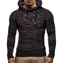 Load image into Gallery viewer, SHUJIN Cardigan Sweater Coat Men Autumn Fashion Solid Sweaters Casual Warm Knitting Jumper Sweater Male Coats Plus Size 3XL