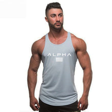 Load image into Gallery viewer, Bodybuilding Men Summer Fitness bodybuilding Hooded Tank Top fashion mens Crossfit clothing Loose breathable sleeveless shirts